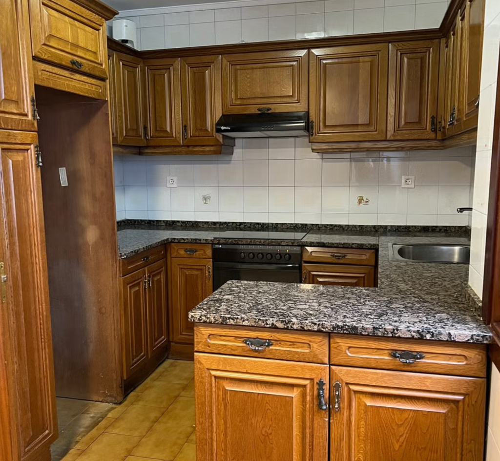 Estilos antes reforma cocina rustica