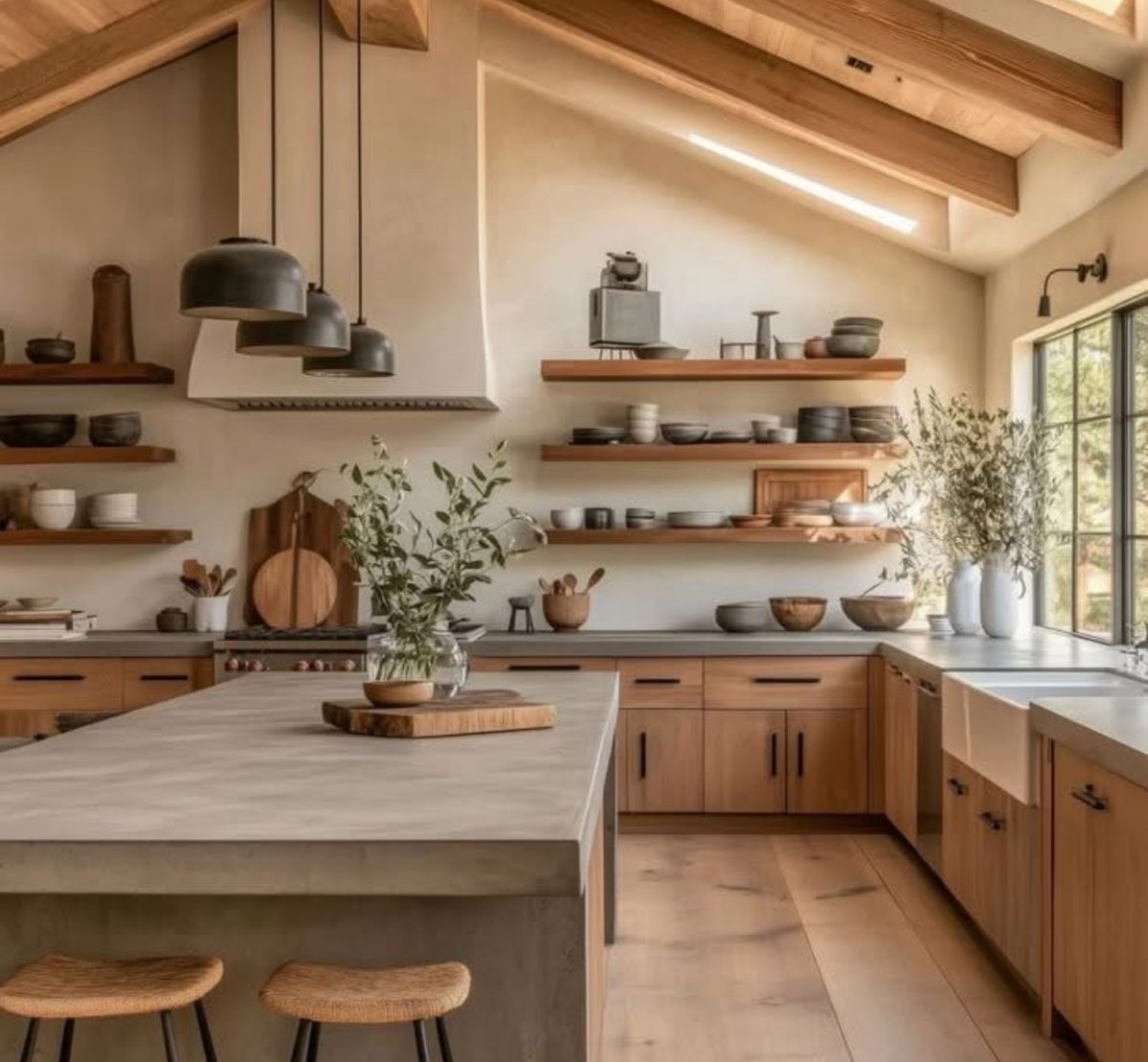 Estilo escandinavo cocina