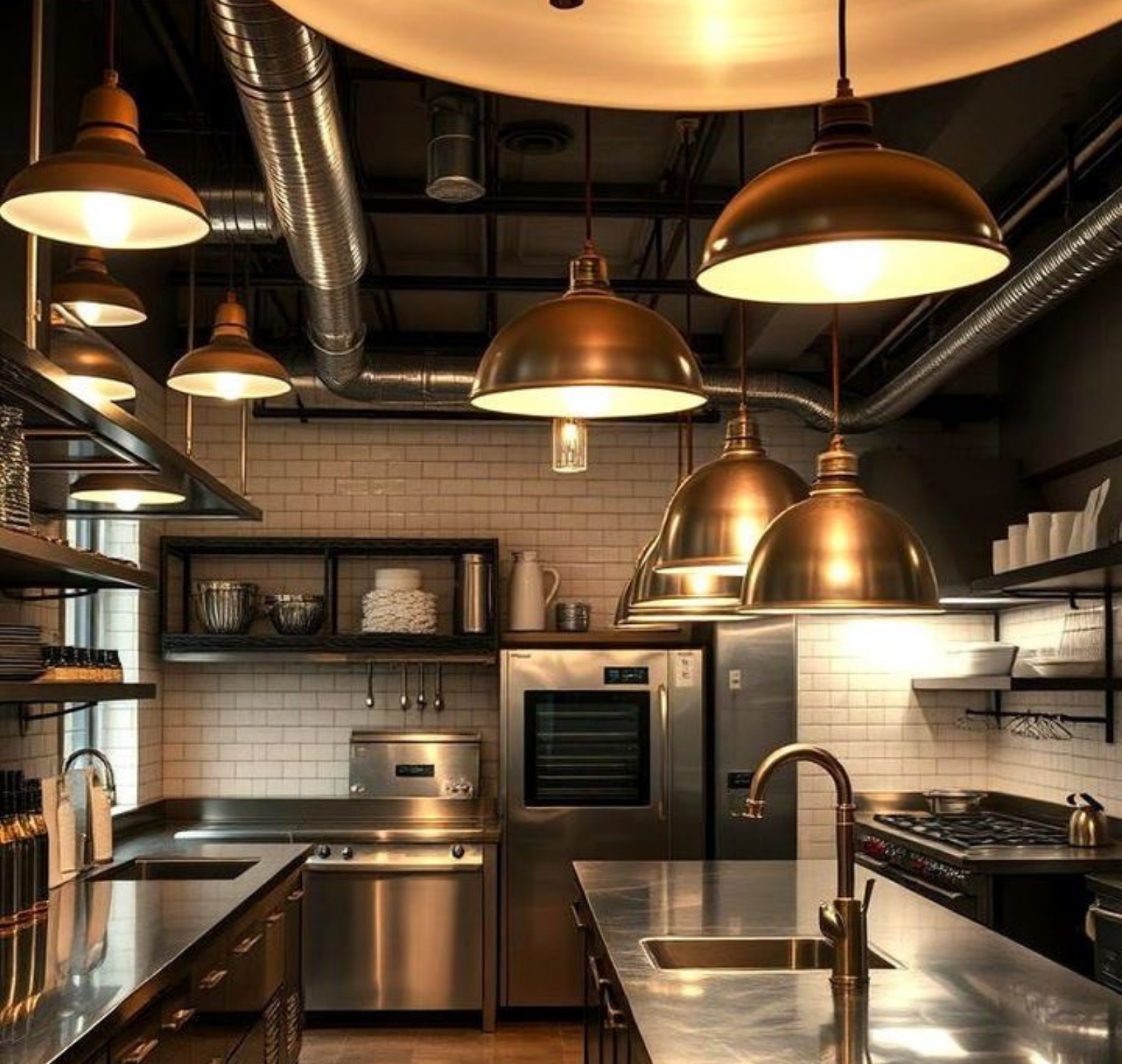 Estilo industrial cocina