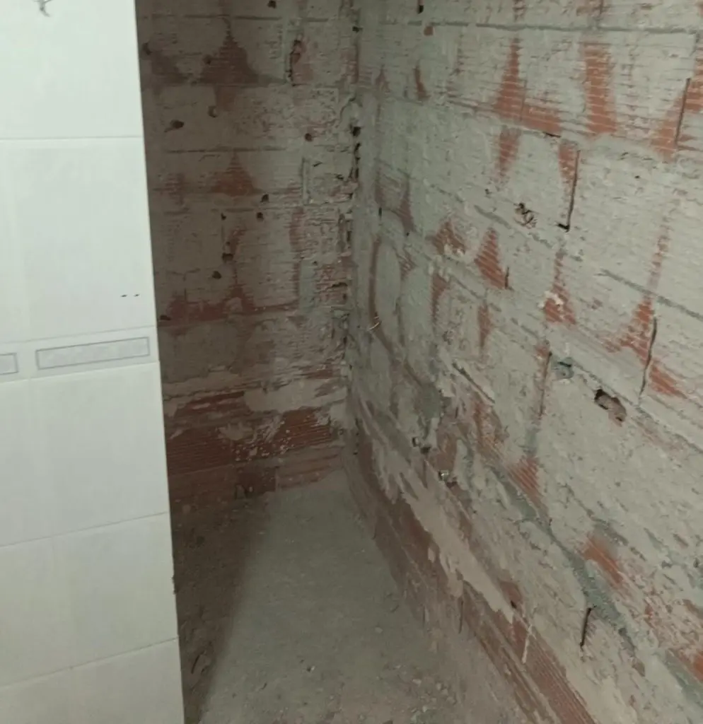 Inicio reforma baño ducha