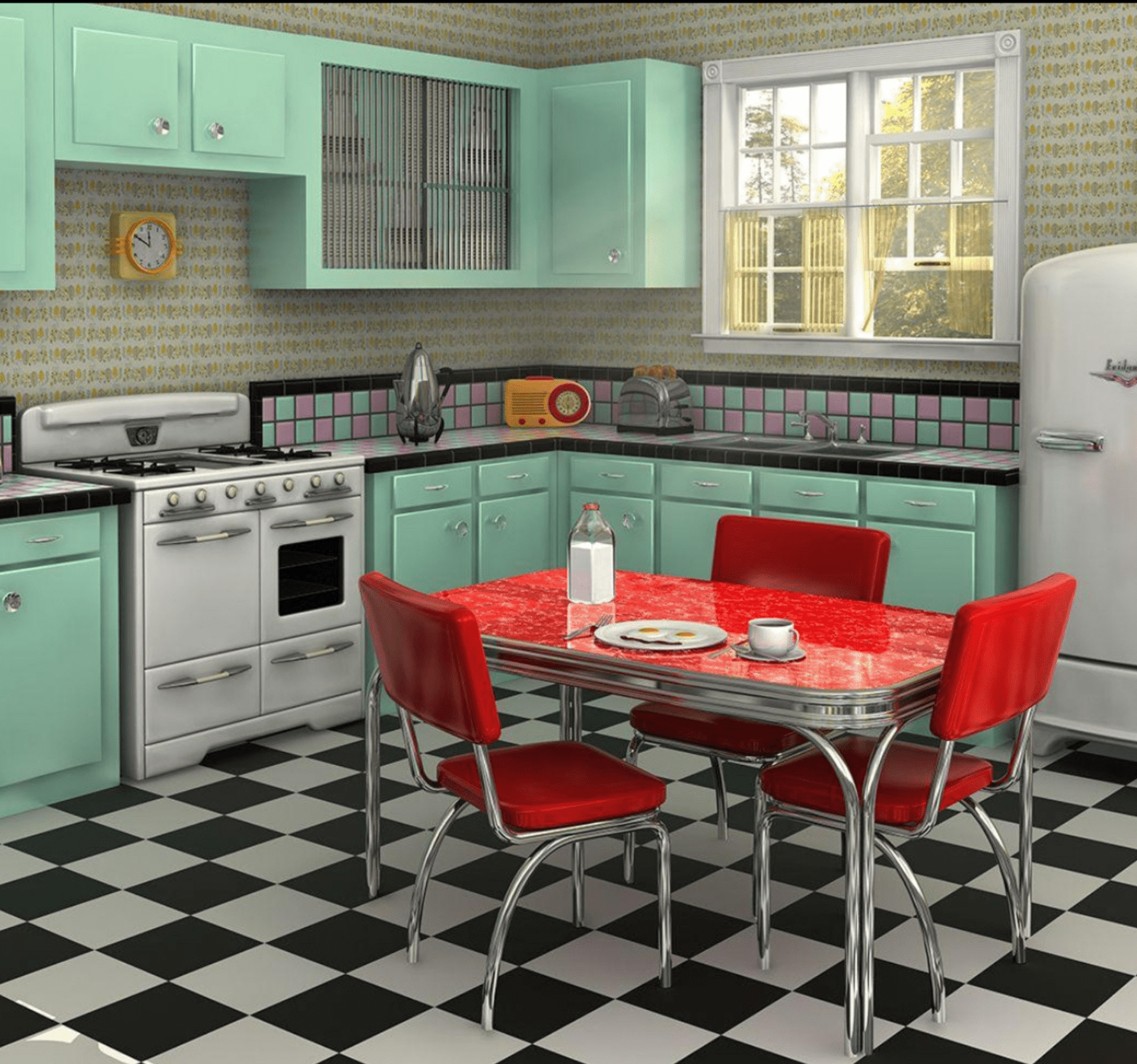 Estilo Vintage cocina