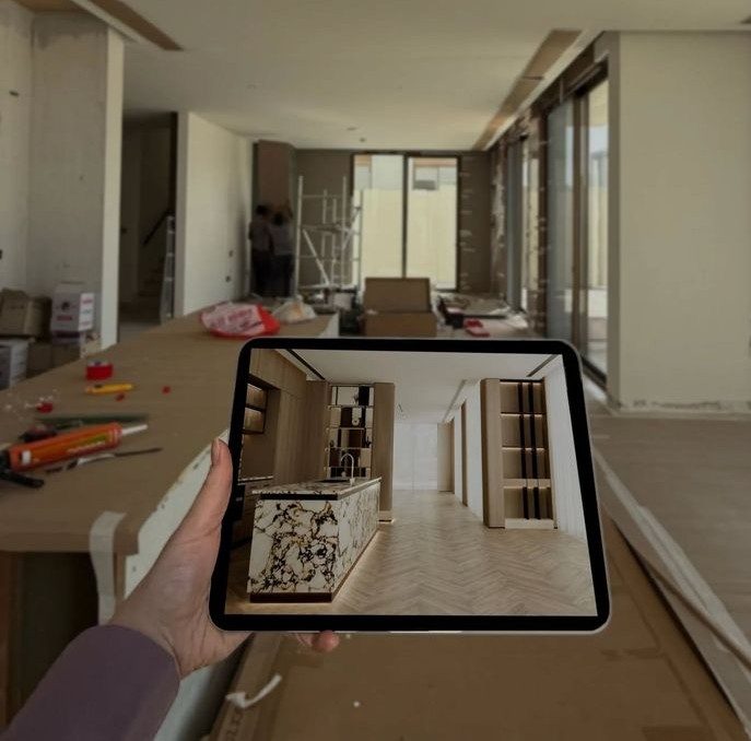Arregla Mi Hogar presenta una propuesta de Reforma y decoración con 3D en Alicante, transformando un espacio con materiales de alta calidad, diseño funcional y acabado profesional.