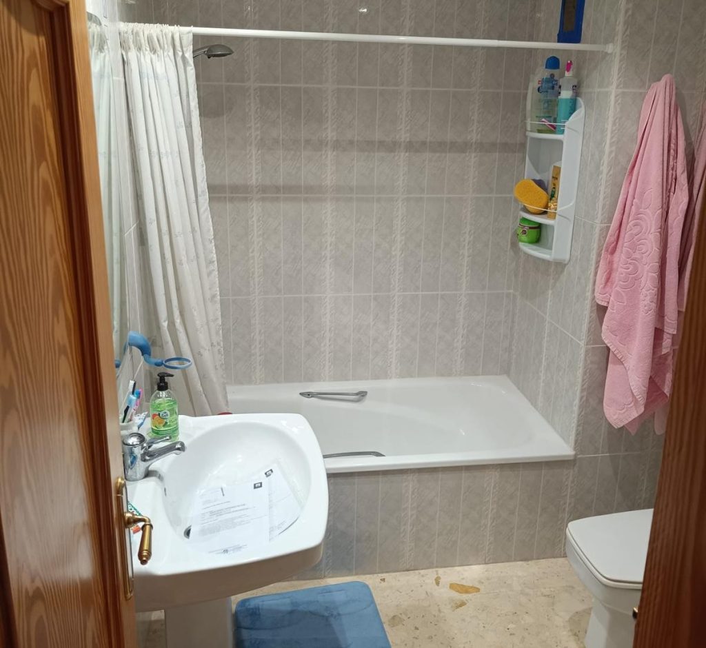 inicio reforma baño ducha
